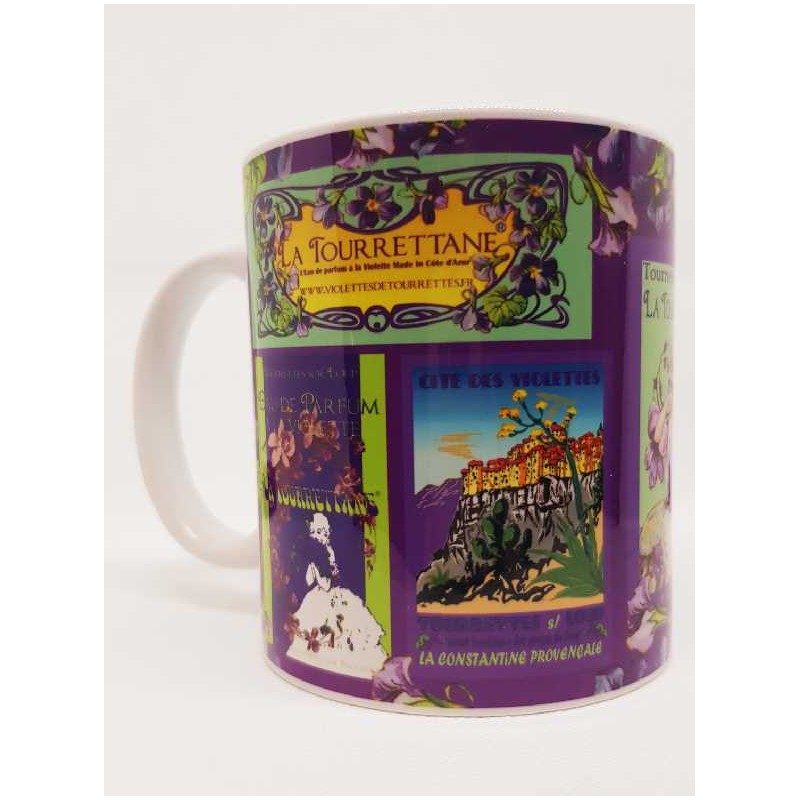 Mug Violettes de Tourrettes