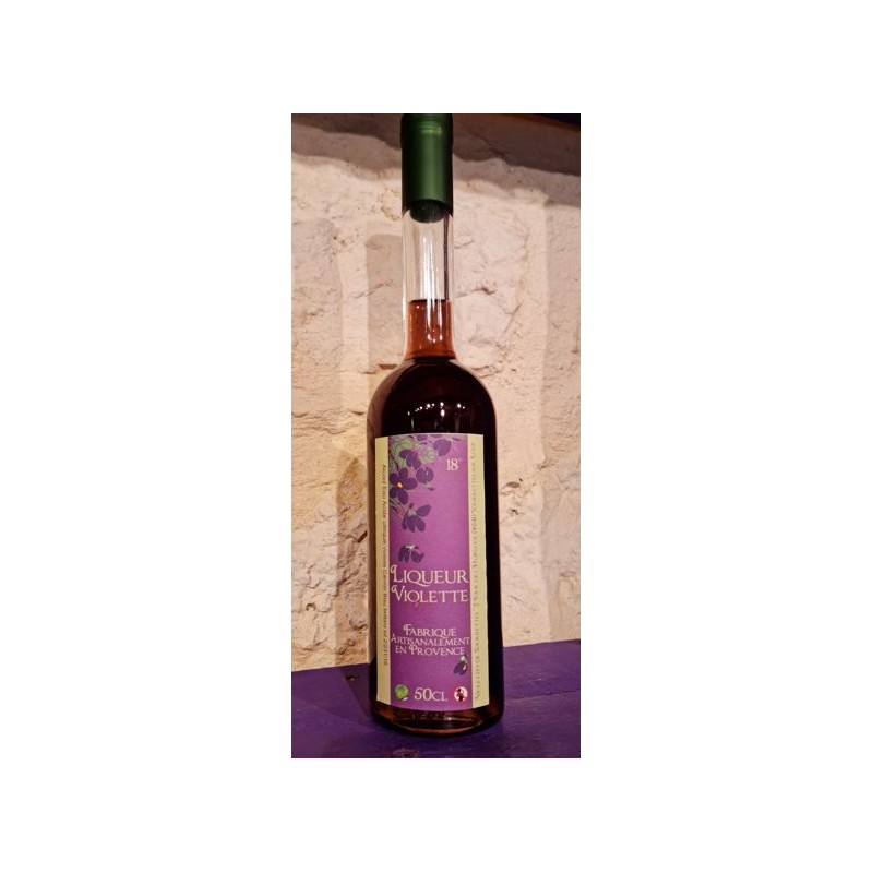 Liqueur saveur Violette 50ml