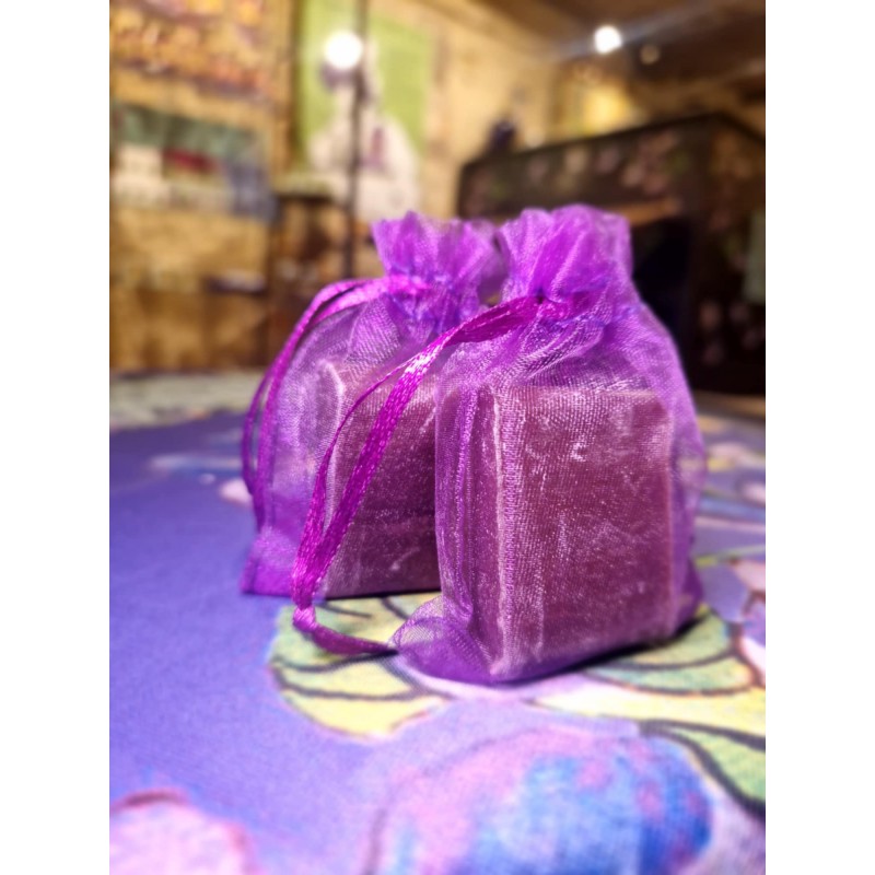 Savon d'invité violette