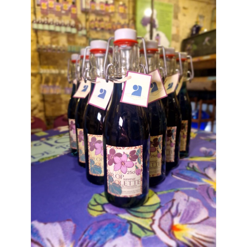 Sirop saveur Violette artisanal 25cl