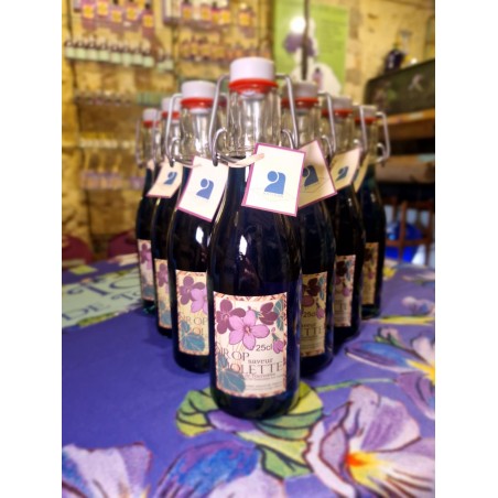 Sirop saveur Violette artisanal 25cl