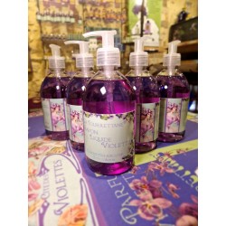 Savon liquide violette