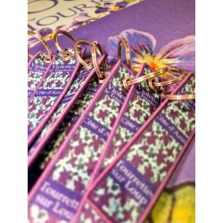 Porte clefs Violettes de...