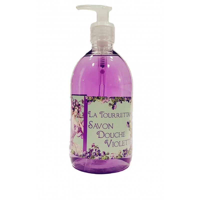 Savon liquide violette