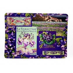 Tapis souris violettes de...