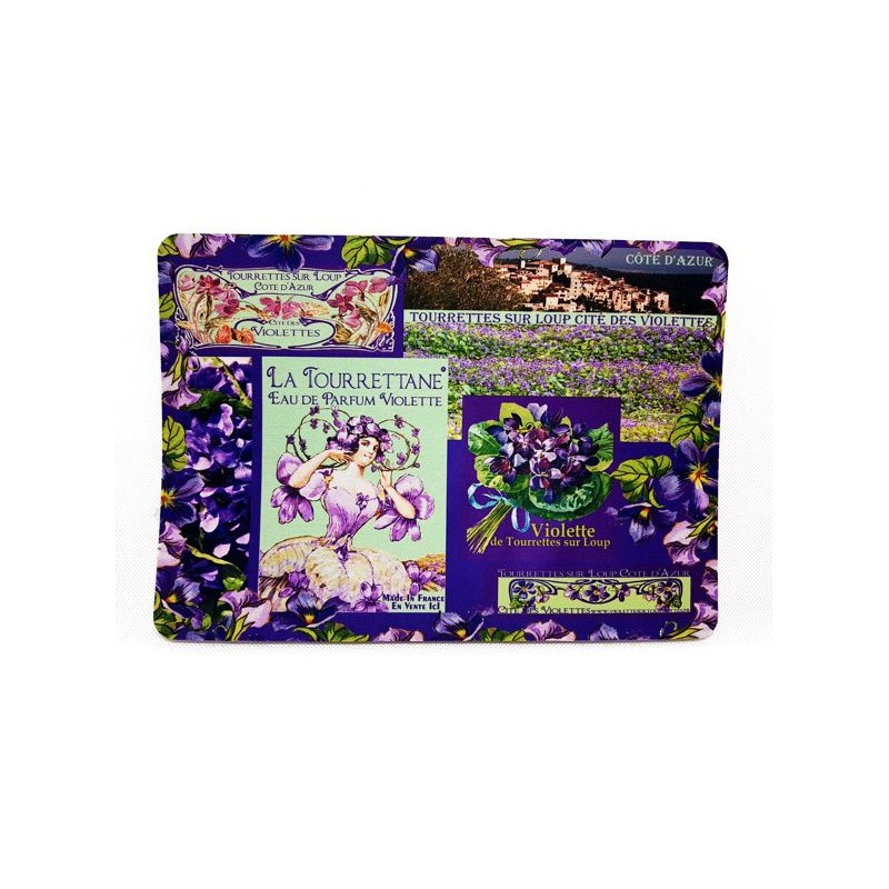 Tapis souris violettes de Tourrettes