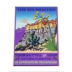 Magnet  de Tourrettes sur Loup