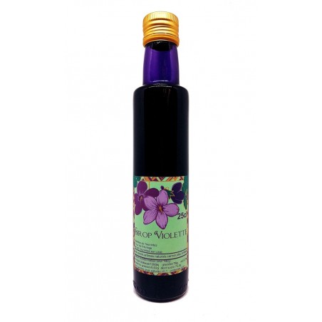 Sirop saveur Violette des Producteurs 25cl