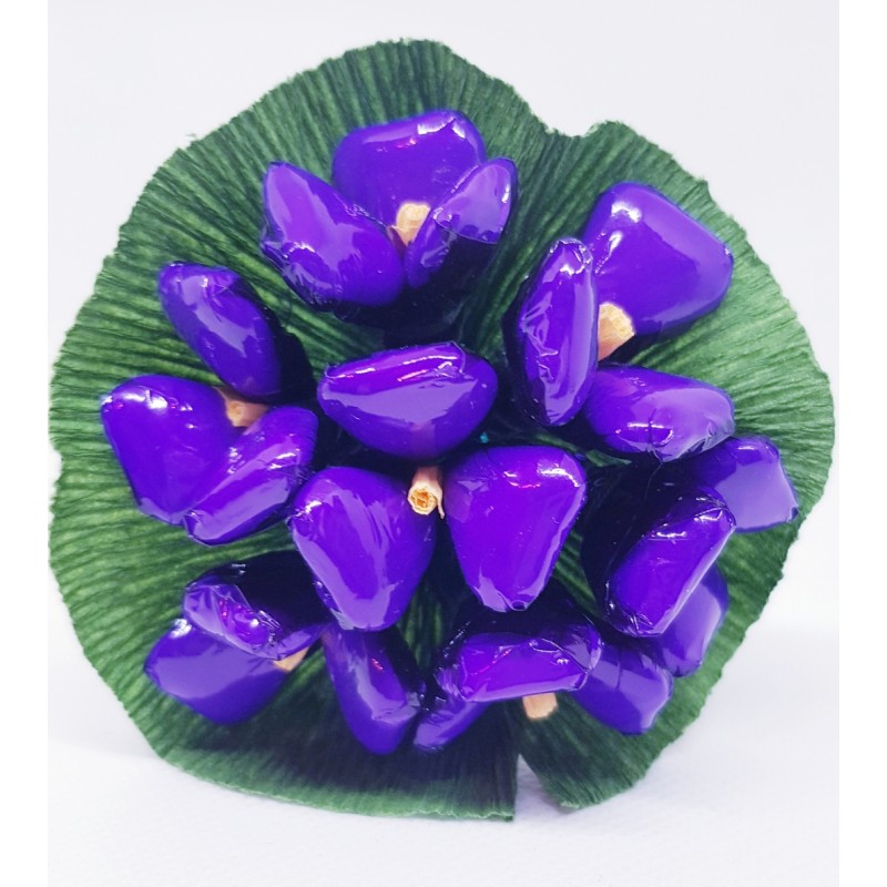 Bouquet de dragées violette